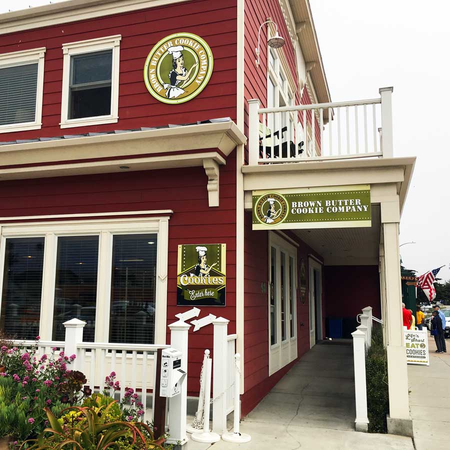 Brown Butter Cookie Company building exterior