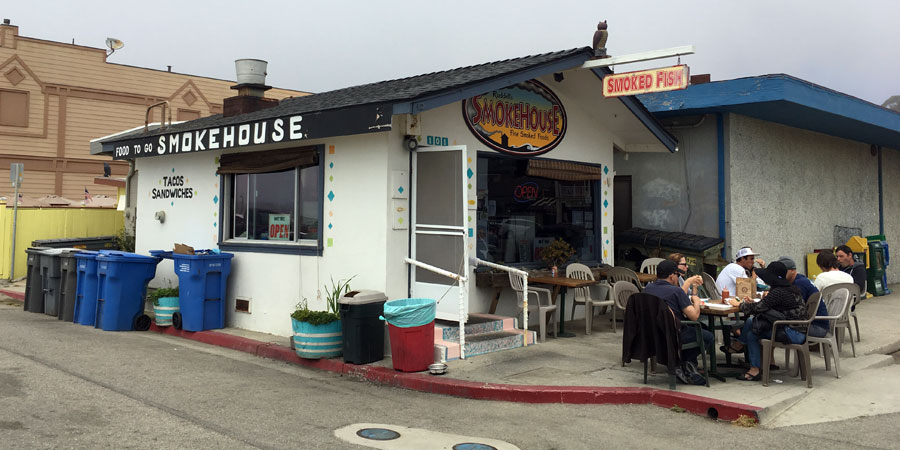 Ruddell's Smokehouse, Cayucos CA