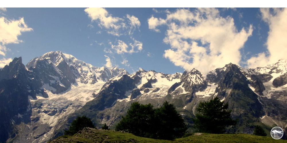 Enjoying the Mount Blanc Views on Day 3