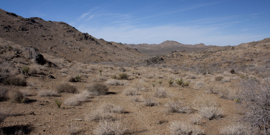 Mouth of Johnny Lang Canyon