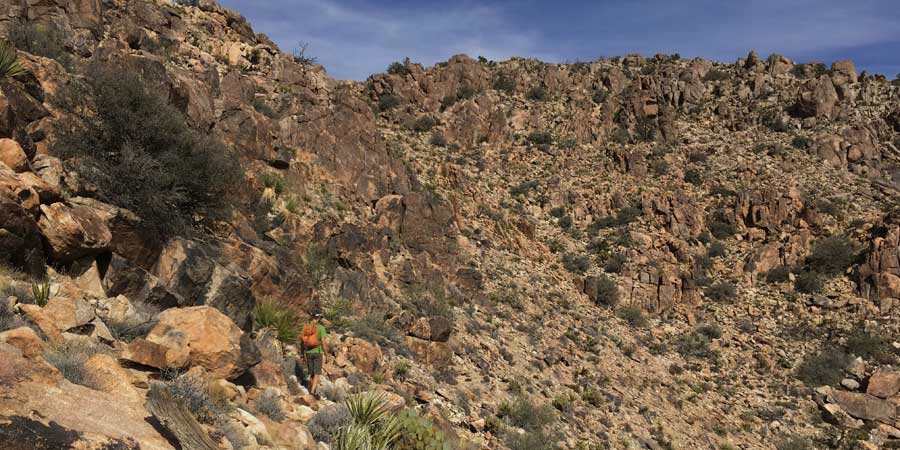 Approaching the Gully