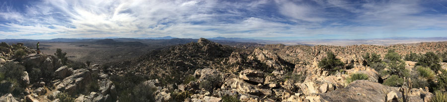 Queen Mountain Summit Panorama