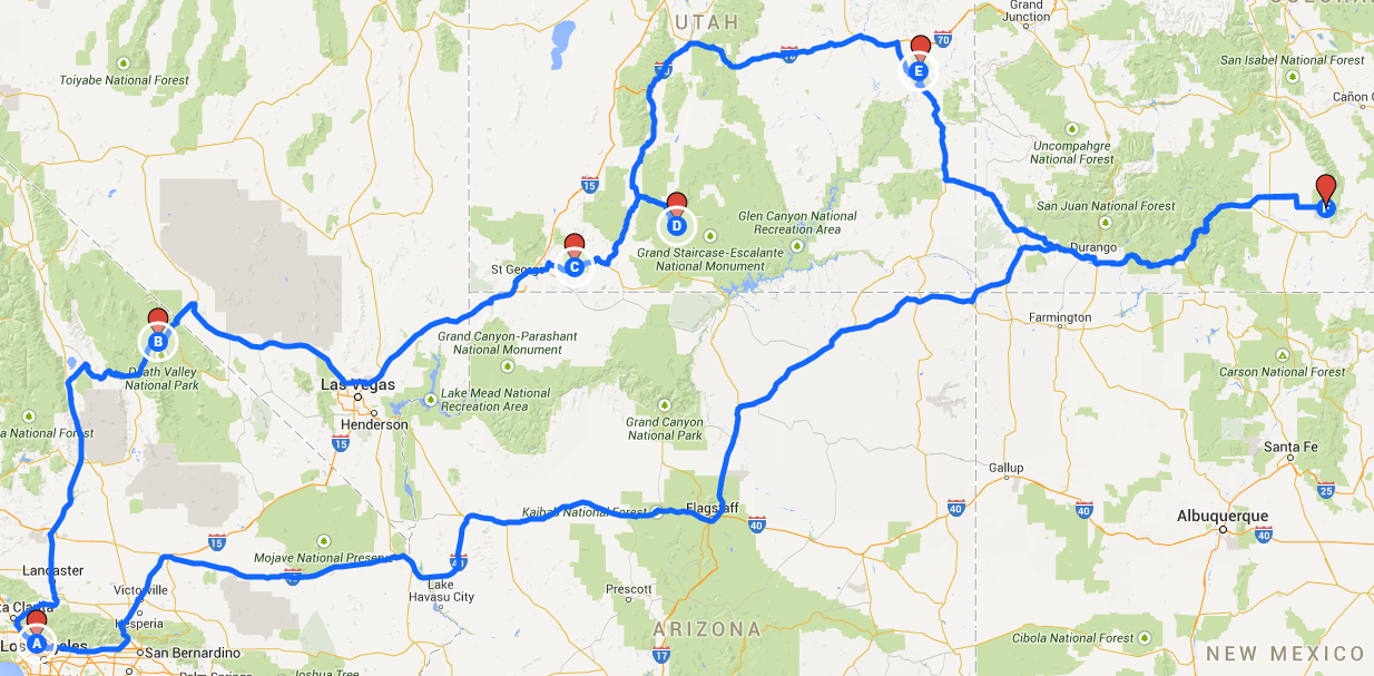 cross country road trip planner free