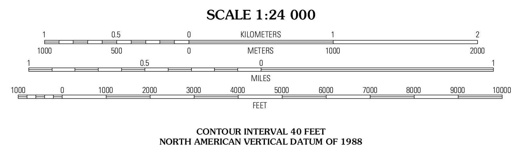 What Scale Is Commonly Used On Topographic Maps Tourist Map Of English
